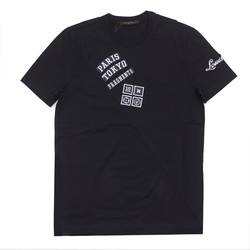 Cliff Edge: LOUIS VUITTON x Fragment Design TONAL BO TEE (T-shirt) BLACK 200-007362-031 ...