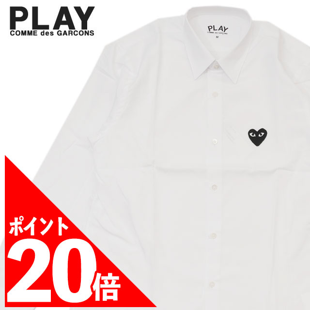 【新品 プレミア】コムデギャルソンシャツ　COMME des GARCONS 楽天市場】正規品・本物保証 新品 プレイ コムデギャルソン PLAY COMME