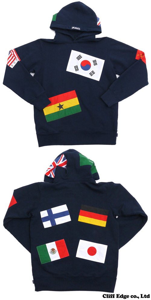 supreme flag hoodie