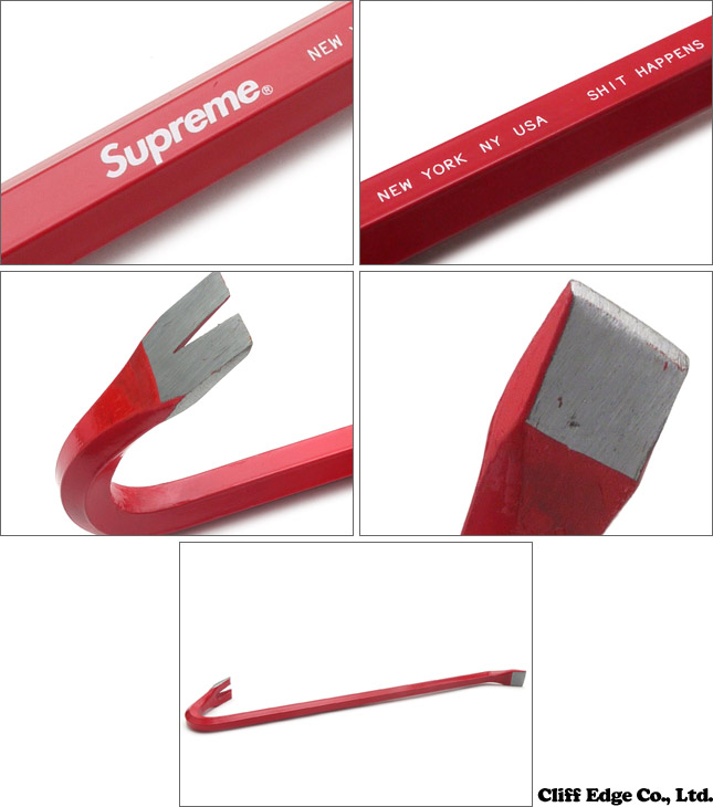 Cliff Edge | Rakuten Global Market: SUPREME Crowbar (tool) (BUR) RED 290 - 003549 - 013x