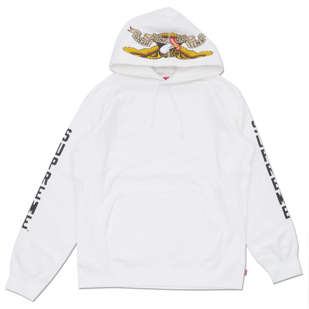 supreme bleached hoodie