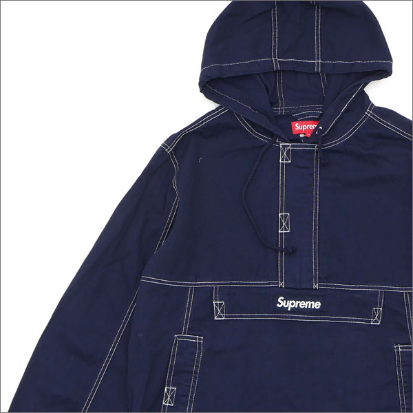 Cliff Edge: SUPREME Contrast Stitch Twill Pullover (jacket) (anorak