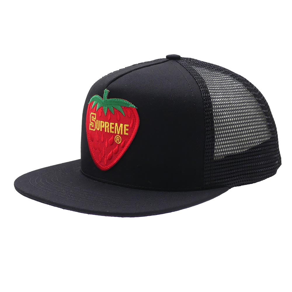 SUPREME Strawberry Mesh Cap いちご 5Panel Supreme Stability Mesh Back 5-Panel (FW24) - $48