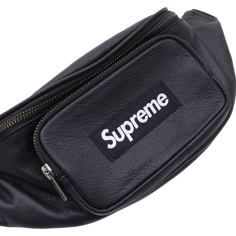 Cliff Edge: SUPREME Leather Waist Bag BLACK 275-000156-011+ | Rakuten Global Market