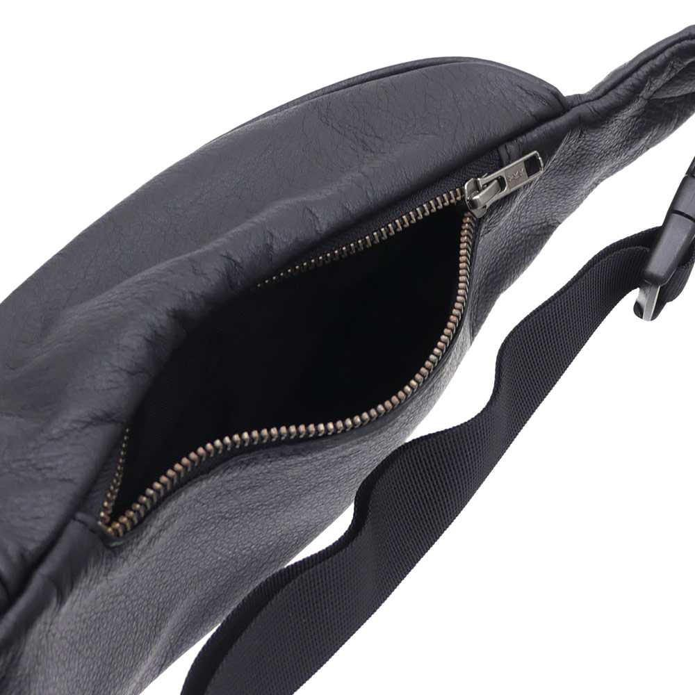 Cliff Edge: SUPREME Leather Waist Bag BLACK 275-000156-011+ | Rakuten