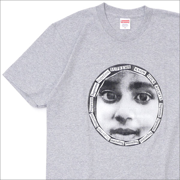 supreme gray t shirt