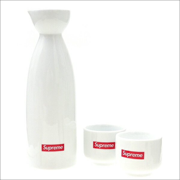 【楽天市場】【月間優良ショップ7度受賞】 SUPREME(シュプリーム) Sake Set (お猪口セット)(徳利) WHITE 290