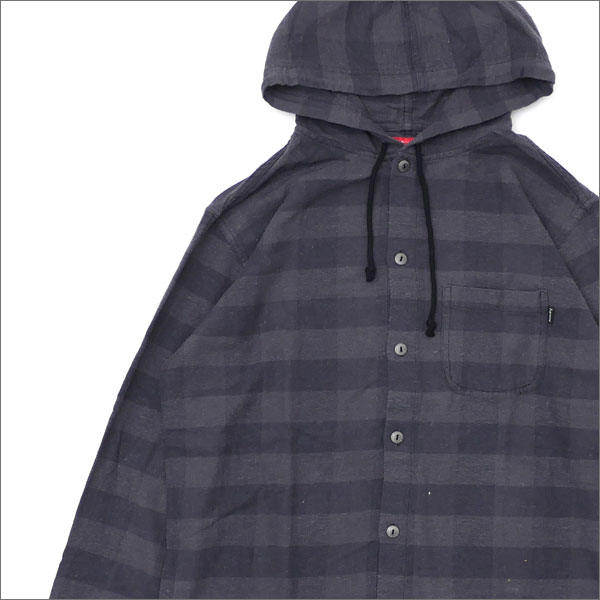 supreme flannel hoodie