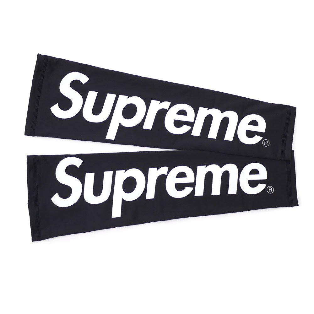 supreme arm sleeve white