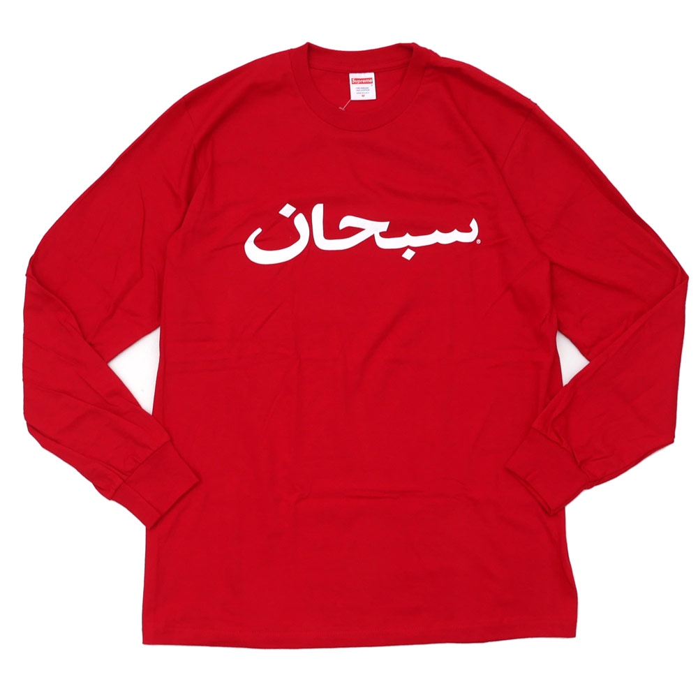 supreme long sleeve red