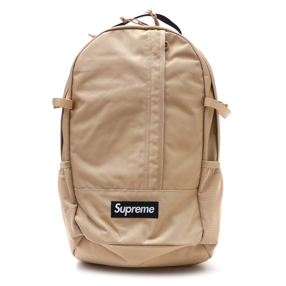 supreme backpack tan