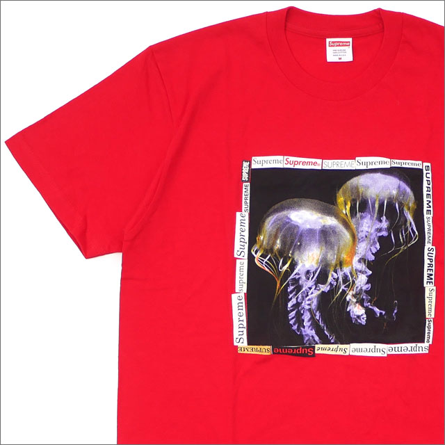 supreme jellyfish tee red