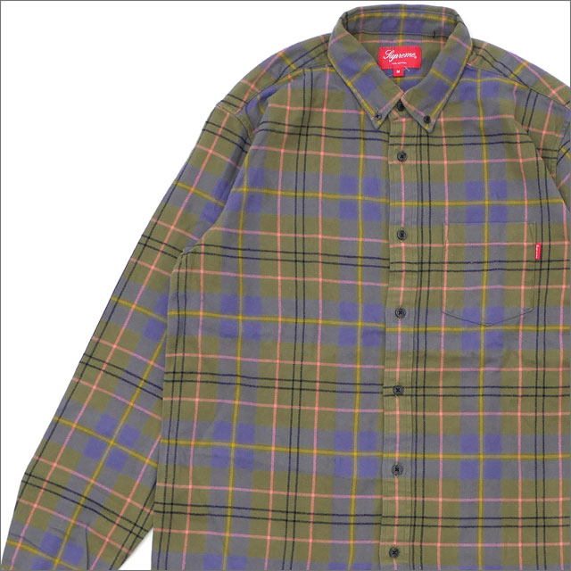 supreme tartan flannel