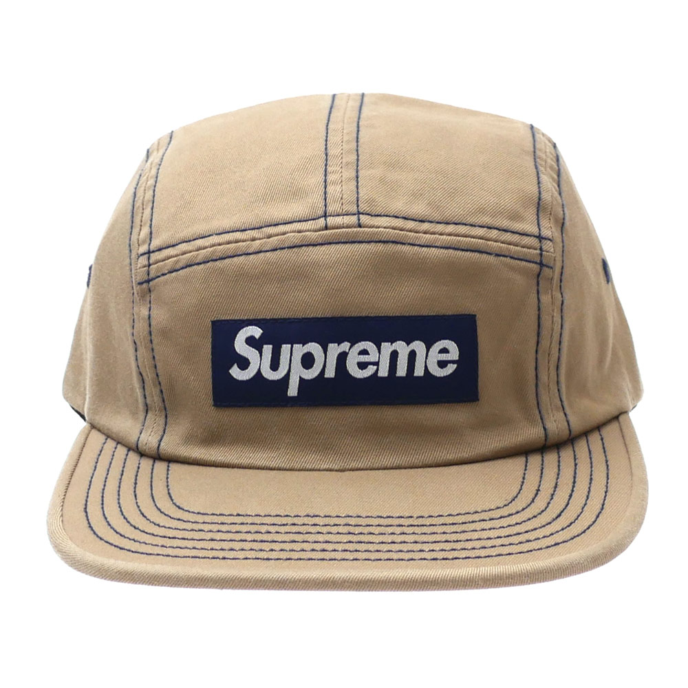 Supreme Contrast Stitch Camp Cap 2025 | www