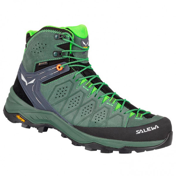 サレワ Alp Trainer 2 Mid GTX ( Raw Green / Pale Frog ) | SALEWA Alp Trainer 2 Mid GTX [o]