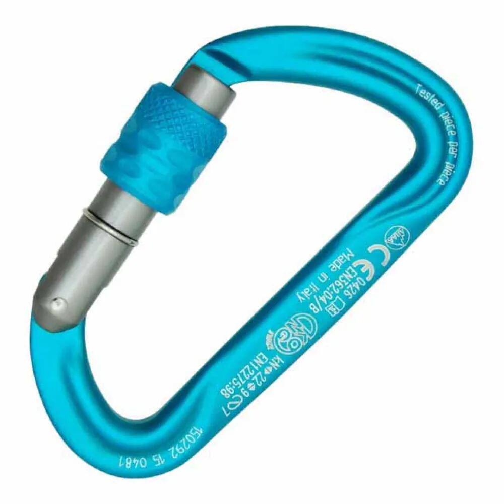 コング イタリー アルゴ S スナップ フック （ Cyan / Grey ） | KONG ITALY Argon S snap hook [t]