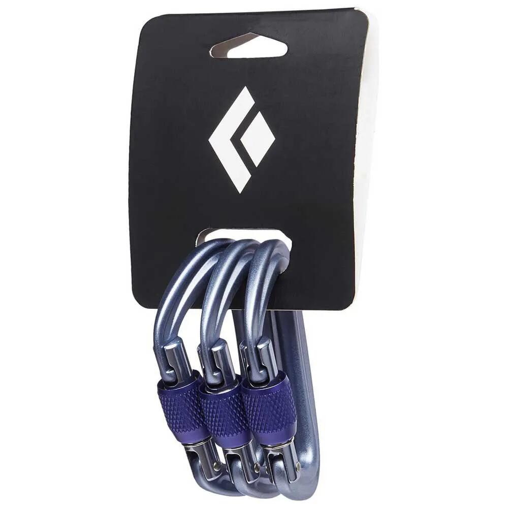 黒いこと 金剛石 ともし火 鍛冶場 隙間 引っ掛かり 3個仕掛ける （ Gray ） | BLACK DIAMOND Lite Forge snap hook 3 piece set [t] スポーツ・アウトドア-登山・クライミング