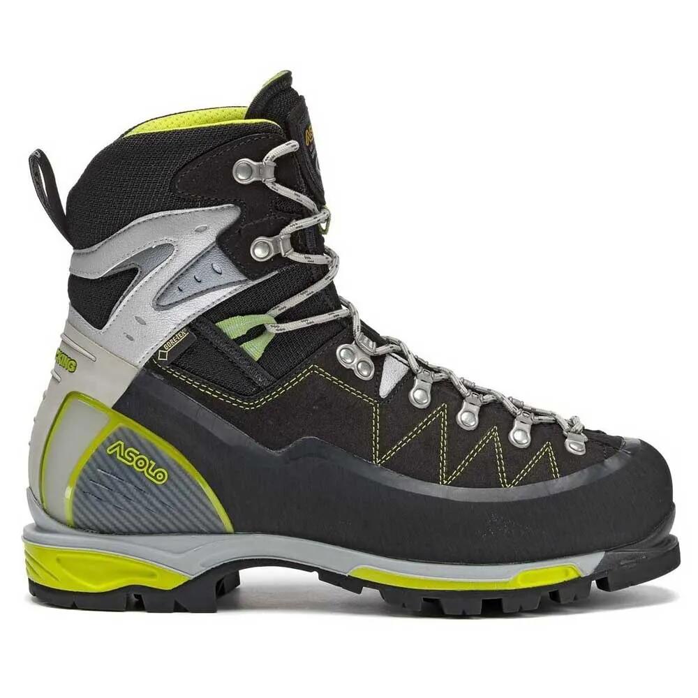 アゾロ アルタ ヴィア GV 山登り靴 （ Black / Green ） | ASOLO Alta via gv mountaineering boots [t]