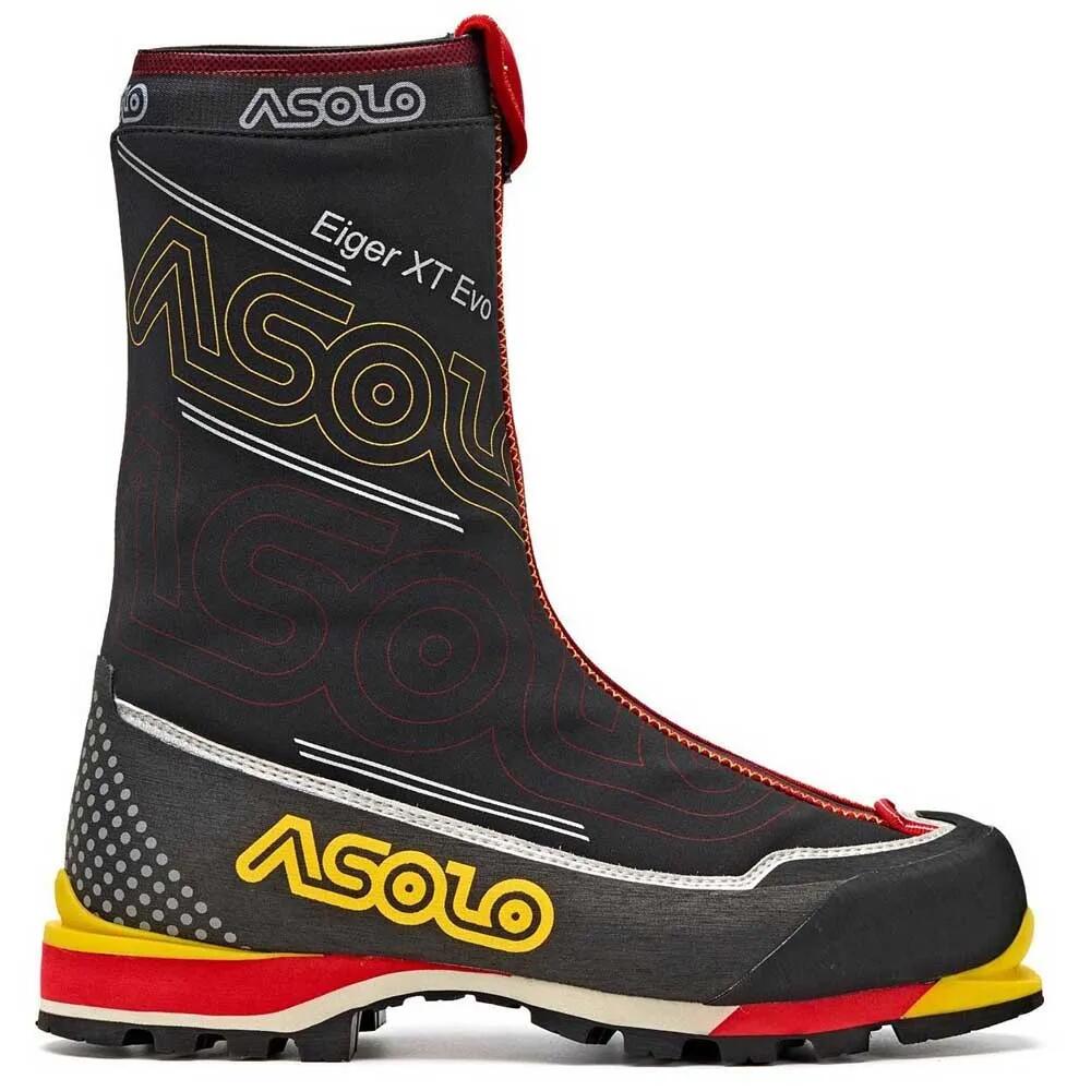 アゾロ アイガー XT エヴォ GV 山登り靴 （ Black / Red ） | ASOLO Eiger xt evo gv mountaineering boots [t]