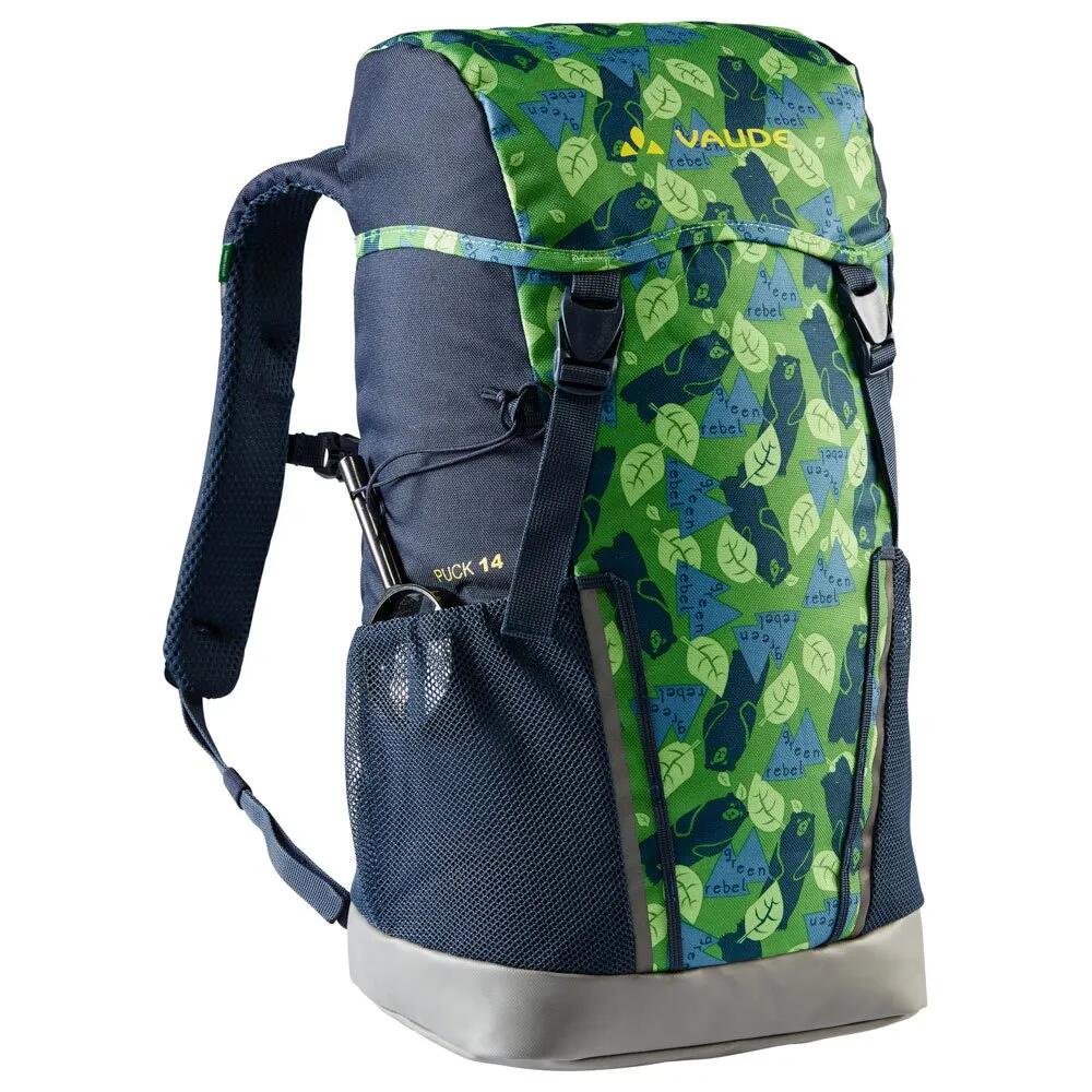 ファウデ 容器に並べる 14L うしろ側容器に並べる （ ParrotGreen/Eclipse ） | VAUDE Puck 14L backpack [t]