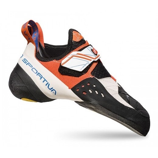 【 ラスト1点 】【 即納 ・ 訳あり 】 【 2000円引き 】 スポルティバ ソリューション ウーマン ( White / Lily Orange ) 34(EU) | La Sportiva Women's Solution