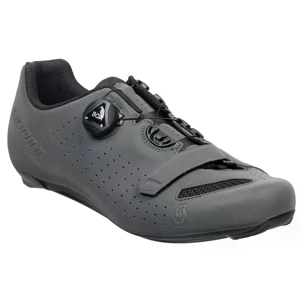 スコット コンペ BOA リフレクティブ ロード シューズ （ GreyReflective/Black ） | SCOTT Comp BOA Reflective Road Shoes [t]