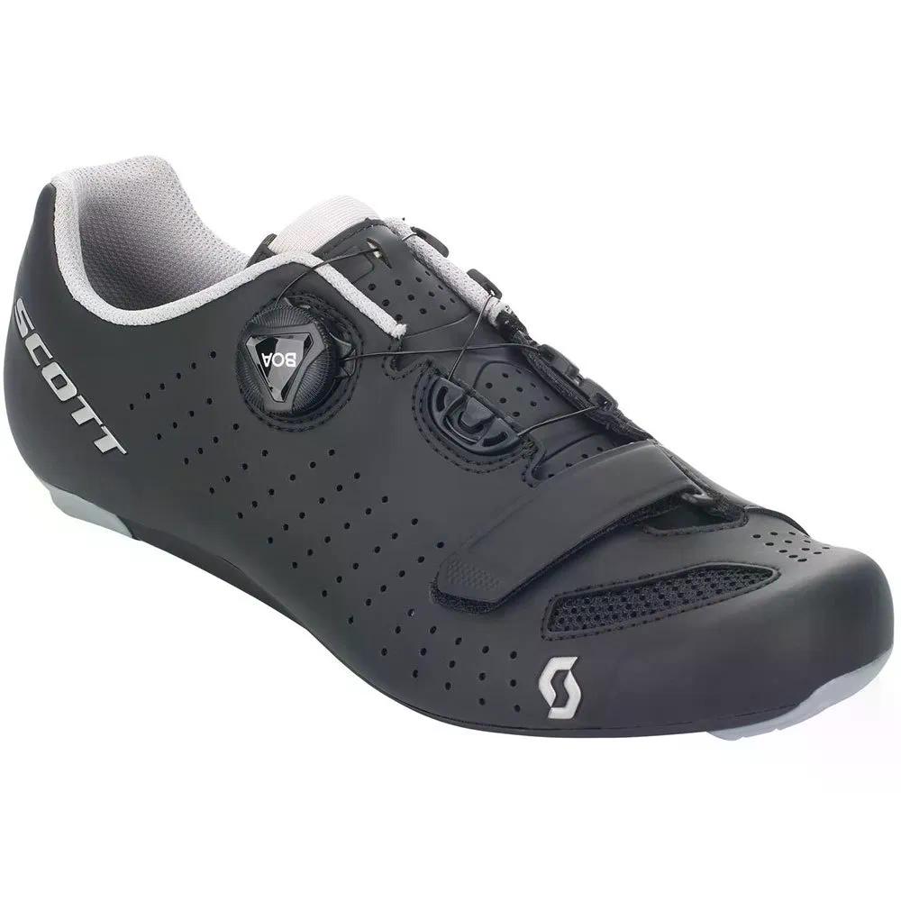 スコット コンペ BOA ロード シューズ （ Black/Silver ） | SCOTT Comp BOA Road Shoes [t]