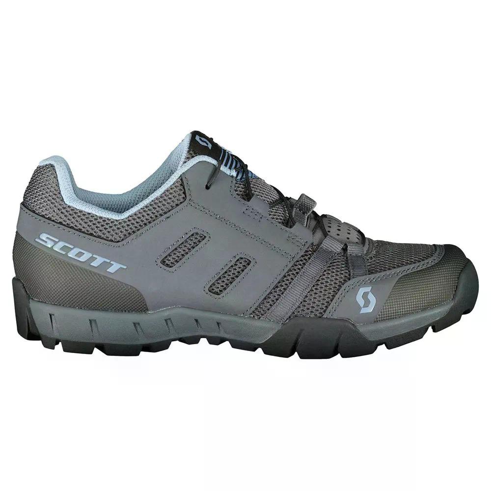 スコット スポーツ クルーザー MTB シューズ （ DarkGrey/LightBlue ） | SCOTT Sport Crus-R MTB Shoes [t]