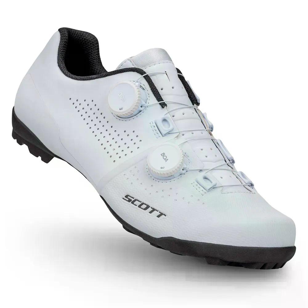 スコット RC カーボン グラベル シューズ （ White/Black ） | SCOTT RC Carbon Gravel Shoes [t]