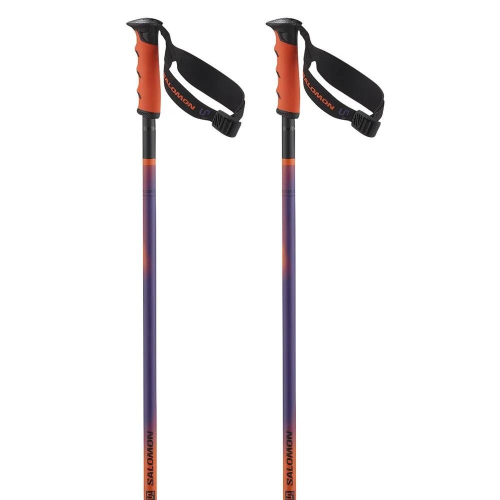 サロモン ハッカー S3 ポール （ Black/Orange ） | SALOMON Hacker S3 Poles [t]