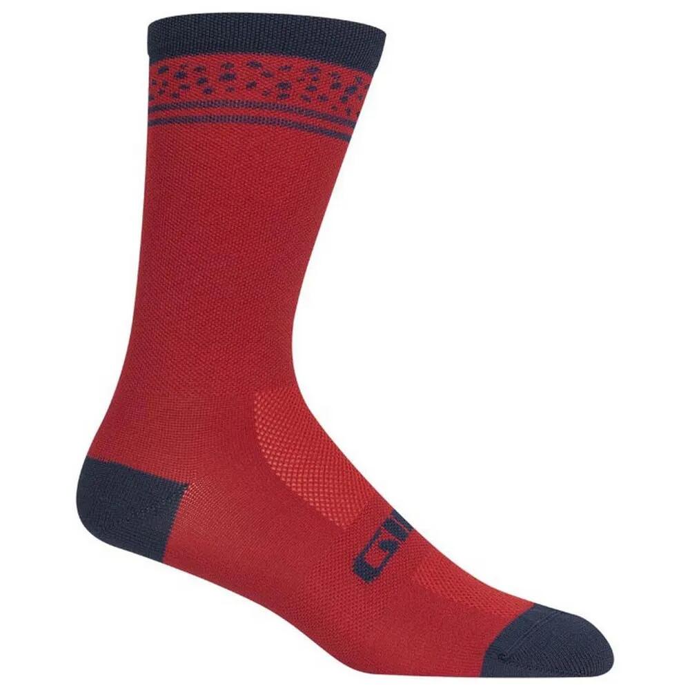 ジロ コンパック レーサー ハイ ライズ ソックス （ Red Lines ） | GIRO Comp Racer High Rise socks [t]