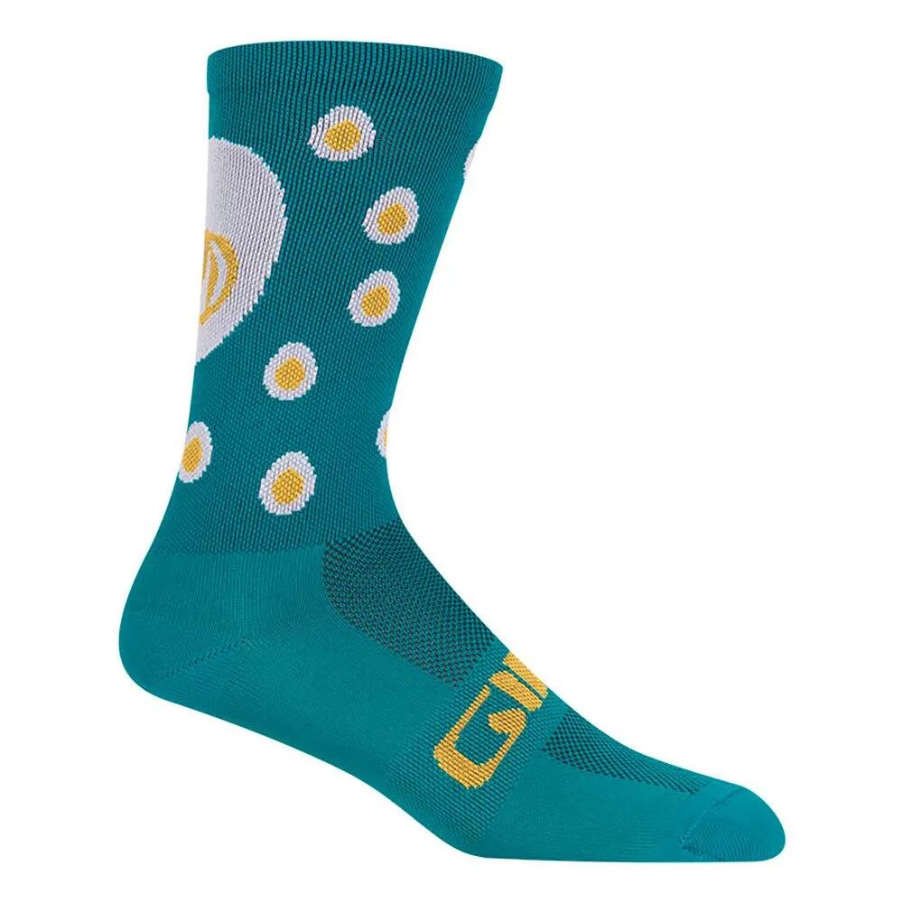 ジロ コンパック レーサー ハイ ライズ ソックス （ Green / White ） | GIRO Comp Racer High Rise socks [t]