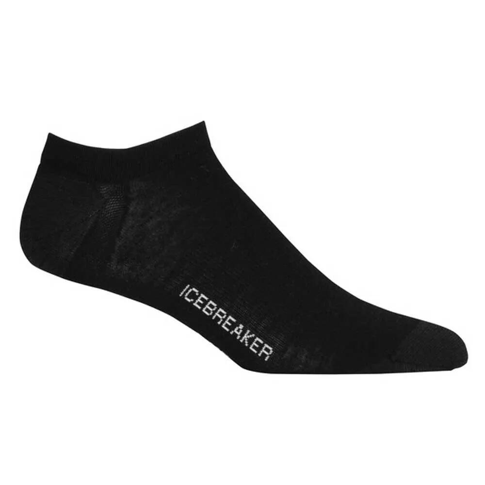 アイスブレーカー ライフスタイル ファイン ゲージ メリノ ノー ショウ ソックス （ Black / Snow ） | ICEBREAKER Lifestyle Fine Gauge Merino no show socks [t]