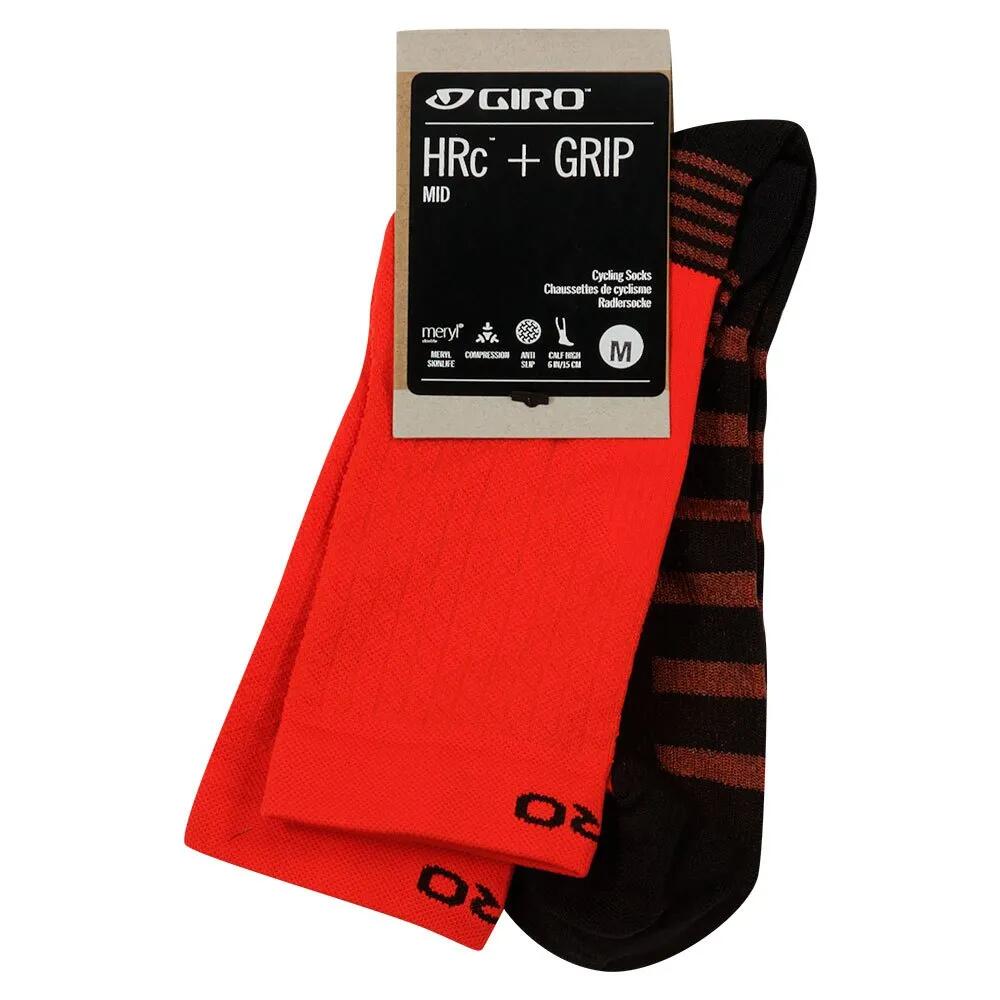 ジロ HRC+ グリップ ソックス （ Bright / Red ） | GIRO HRC+ Grip socks [t]