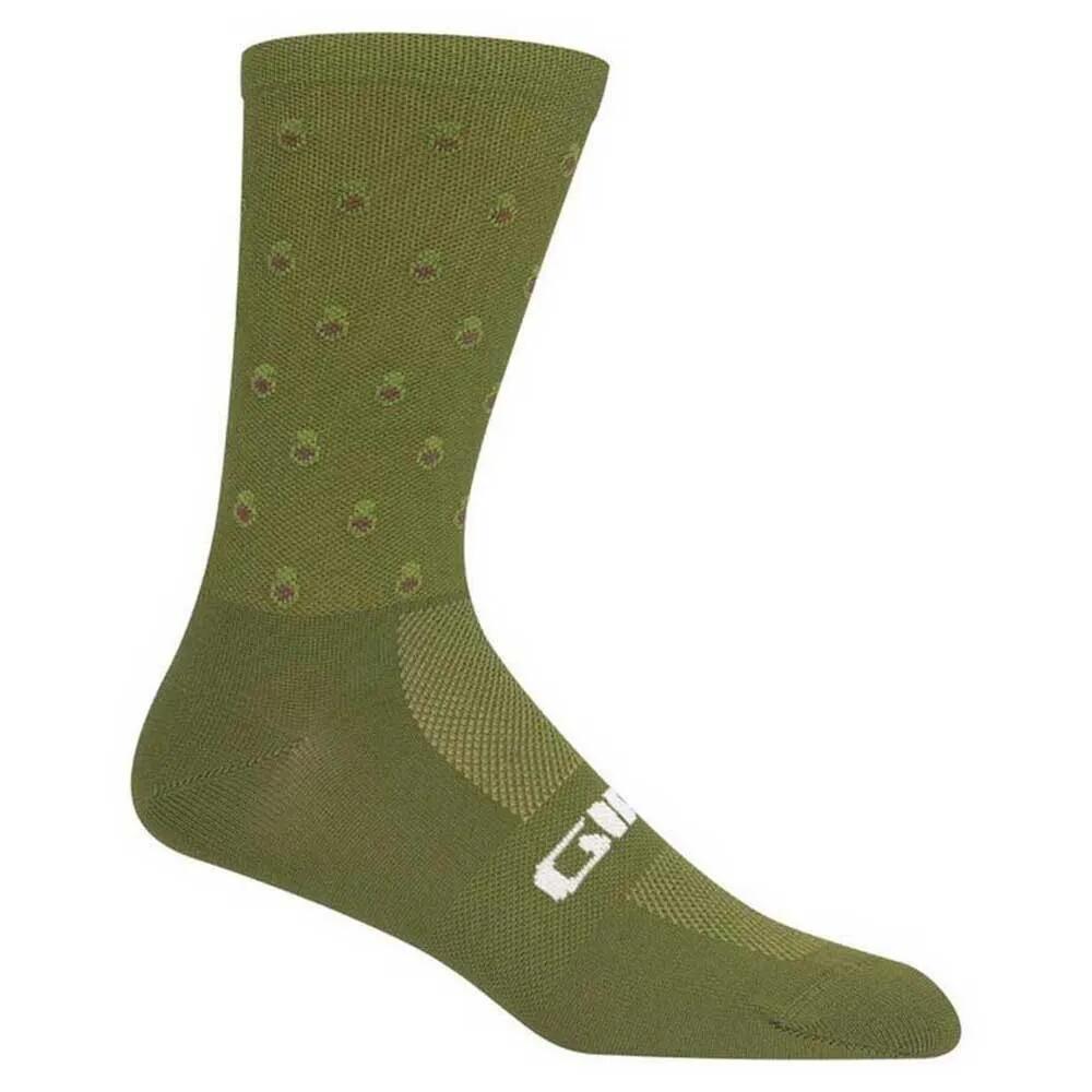 ジロ コンパック ハイ ライズ ソックス （ Grey / Green ） | GIRO Comp High Rise socks [t]