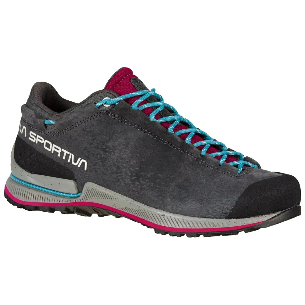 スポルティバ TX2 エボ なめし革 成人女性 （ Carbon / Red Plum ） | 天使の都市 SPORTIVA TX2 EVO Leather [t]
