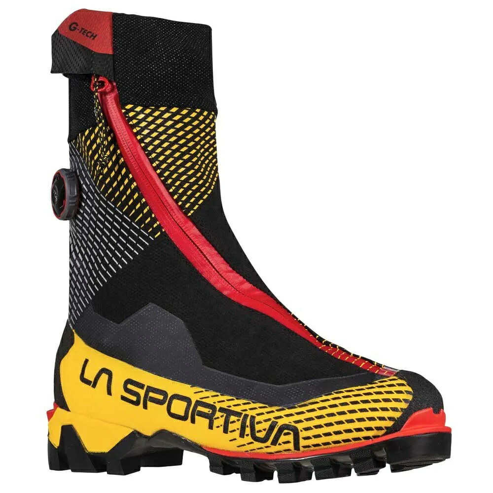 スポルティバ ジーテック 31F 軽量 厳冬期 アイスクライミング 雪山 （ Black / Yellow ） | LA SPORTIVA G-Tech [t]｜クライムスワールド 店