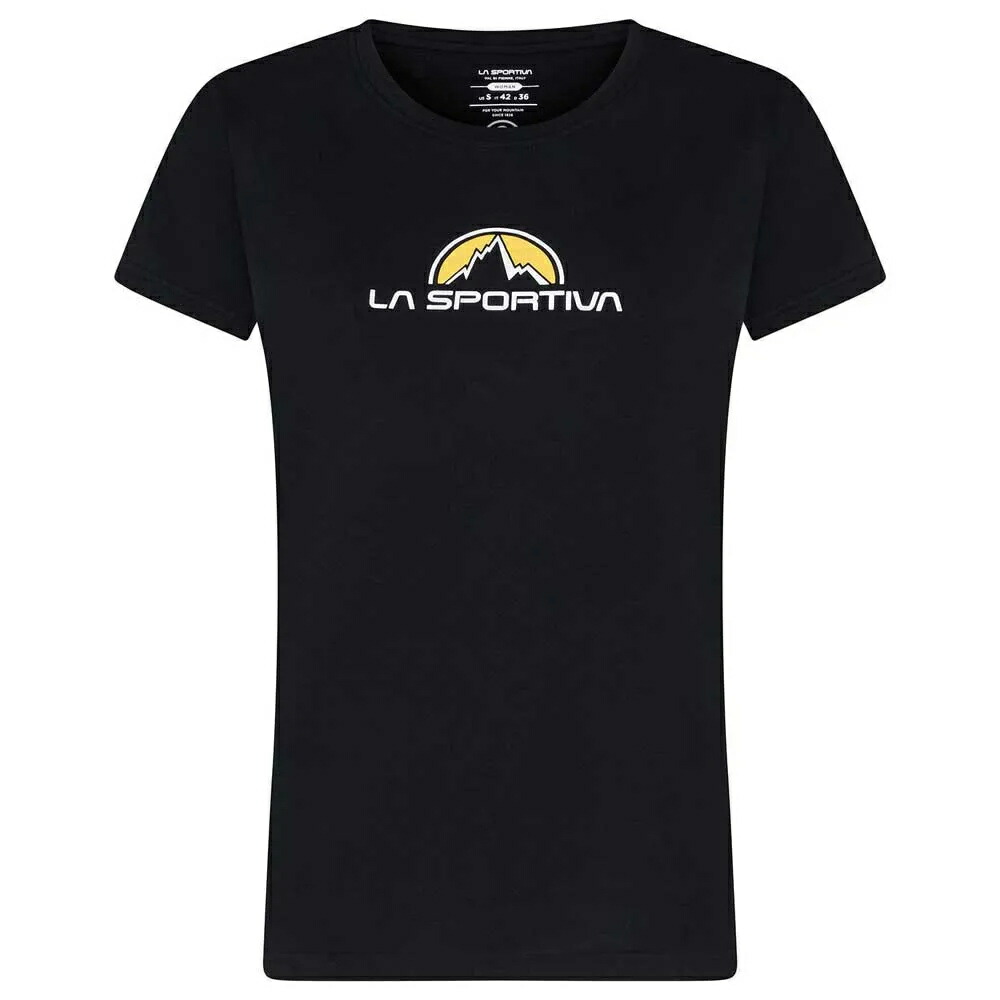 スポルティバ フットステップ Tシャツ （ Black ） | LA SPORTIVA Footstep T-shirt [t]