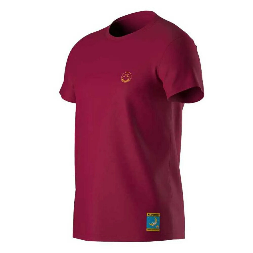 スポルティバ クライミング オン ザ ムーン Tシャツ （ Fucsia / Giallo ） | LA SPORTIVA Climbing on the Moon T-shirt [t]