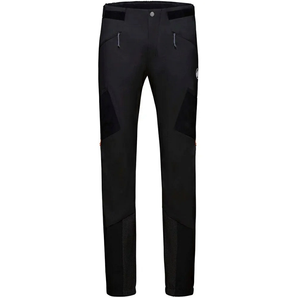 マムート 活動力 はたご屋 変わり種 ズボン下 メンズ （ Black / Vibrant Orange ） | MAMMUT Aenergy In Hybrid [t]