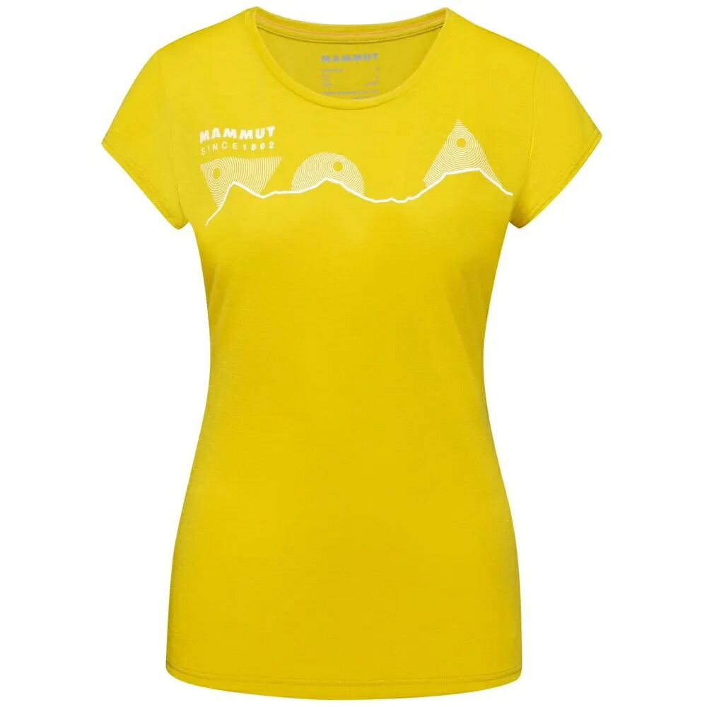 マムート アルナスカ ショートスリーブ Tシャツ レディース （ Mello Melange ） | MAMMUT Alnasca short sleeve T-shirt [t]｜クライムスワールド 店