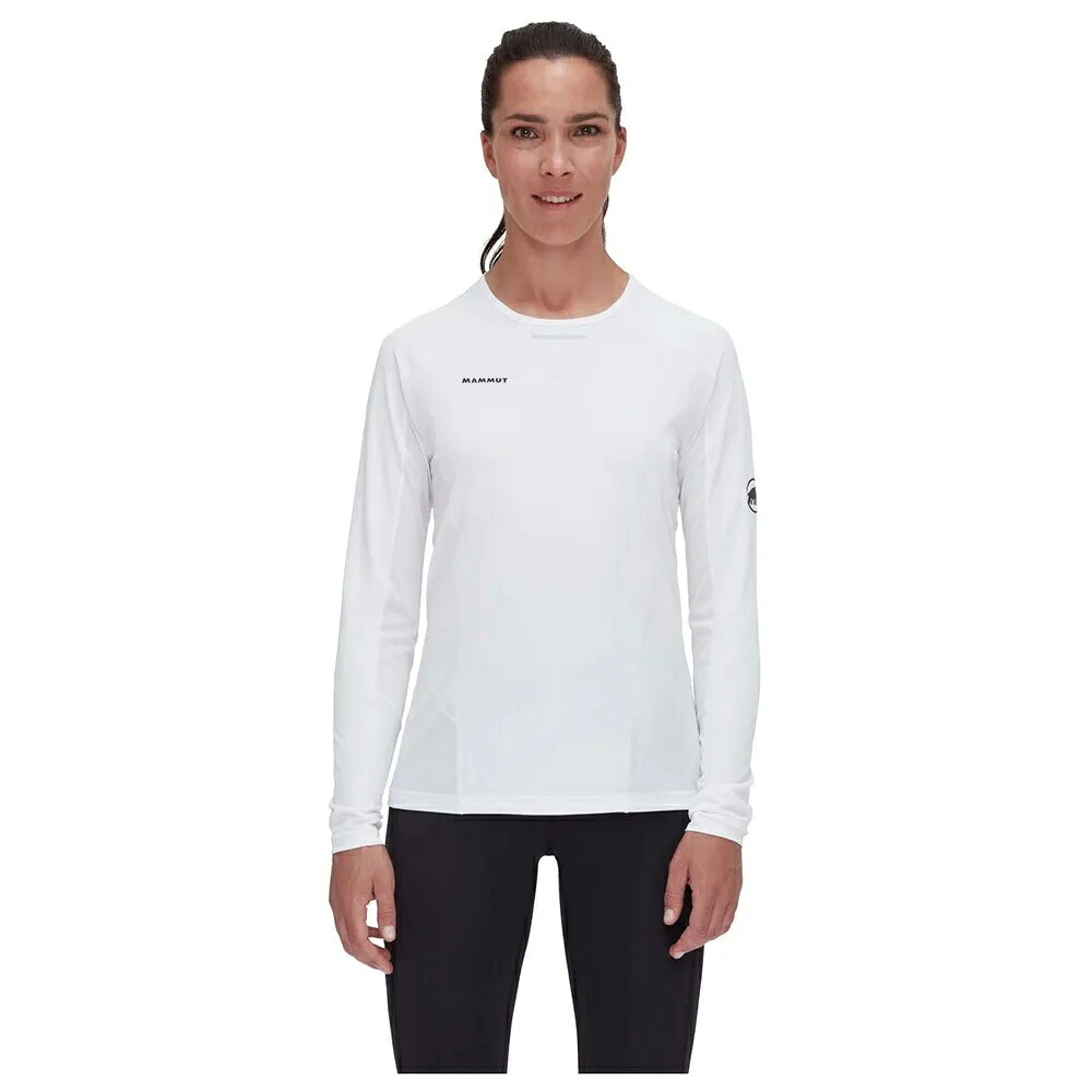 マムート エナジー ファーストレイヤー ロングスリーブ Tシャツ レディース （ White ） | MAMMUT Aenergy FL long sleeve T-shirt [t]｜クライムスワールド 店