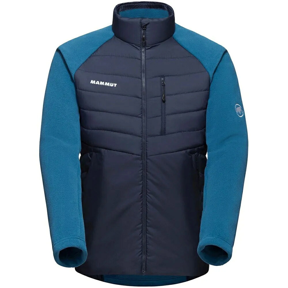 マムート インノミナータ ハイブリッド フルジップ フリース メンズ （ Deep Ice / Marine ） | MAMMUT Innominata Hybrid full zip fleece [t]