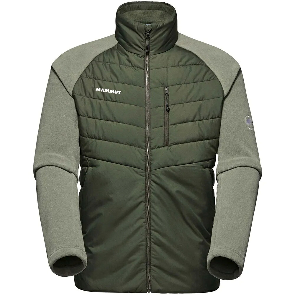 マムート インノミナータ ハイブリッド フルジップ フリース メンズ （ Marsh / Dark Marsh ） | MAMMUT Innominata Hybrid full zip fleece [t]