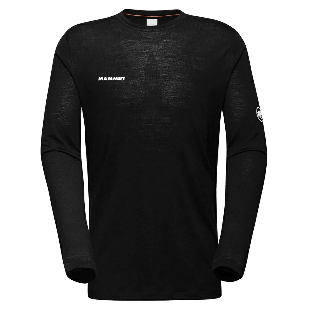 マムート ツリー ウール FL ロングスリーブ ティーシャツ メンズ （ Black ） | MAMMUT Tree Wool FL long sleeve T-shirt [t]