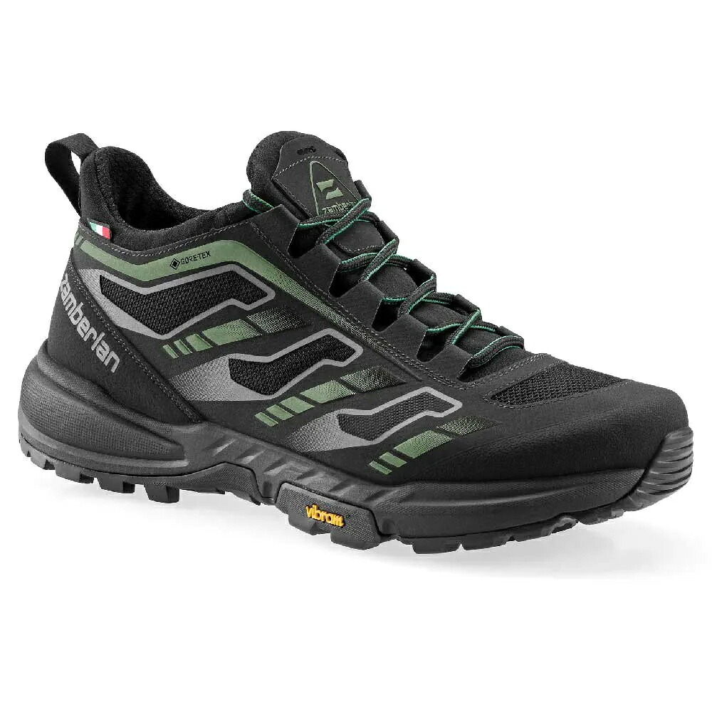 ザンバラン 220 アナバシス ゴアテックス ショート ハイキングシューズ メンズ （ Dark Green ） | ZAMBERLAN 220 Anabasis gore-tex Short hiking shoes [t]