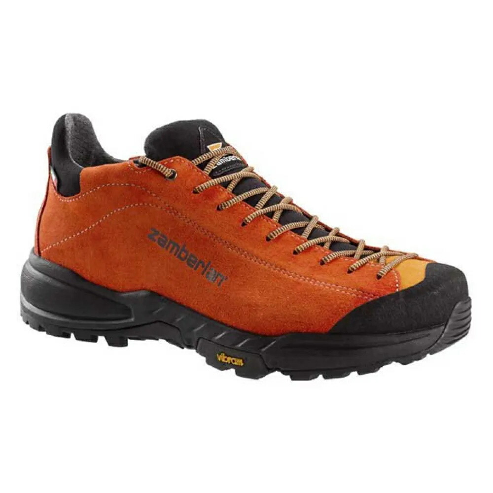 ザンバラン 217 無償性 ブラジャー同盟罷工 スエードクロス 山歩きシューズ メンズ （ Orange / Orange ） | ZAMBERLAN 217 Free Blast Suede hiking shoes [t]
