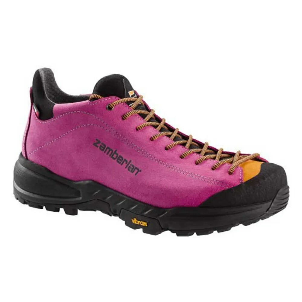 ザンバラン 217 フリー ブラスト スエード ハイキングシューズ メンズ （ Pink / Orange ） | ZAMBERLAN 217 Free Blast Suede hiking shoes [t]