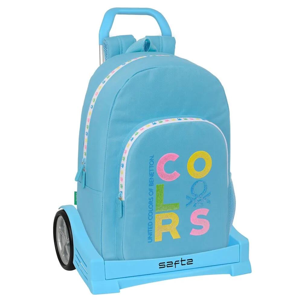 サフタ ウィズ トロリー エボリューション ベネトン ホイールド バックパック （ Spring ） | SAFTA With Trolley Evolution Benetton Wheeled Backpack [t] 10,001円