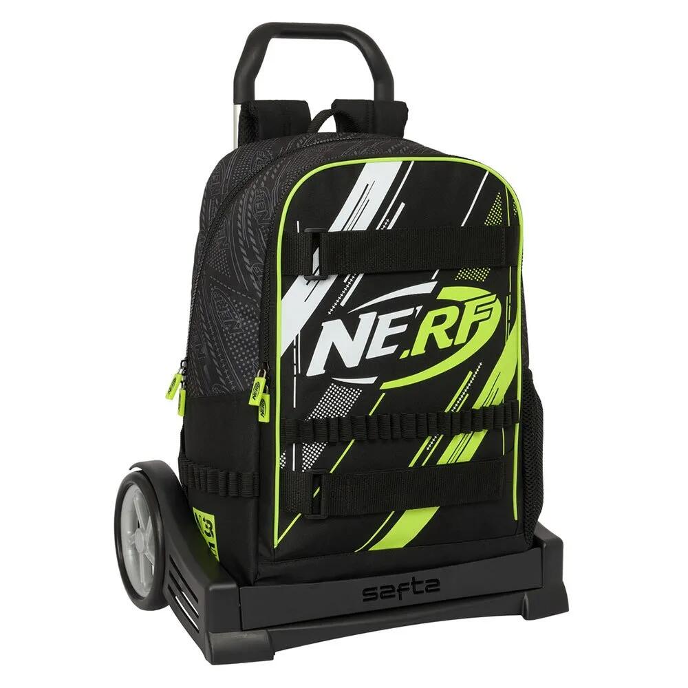 サフタ エボリューション ナーフ ゲット・レディ ホイールド バックパック （ Multicolor ） | SAFTA Evolution Nerf Get Ready wheeled backpack [t]